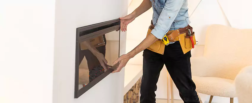 Metal Fireplace Installation in Belleville, Illinois