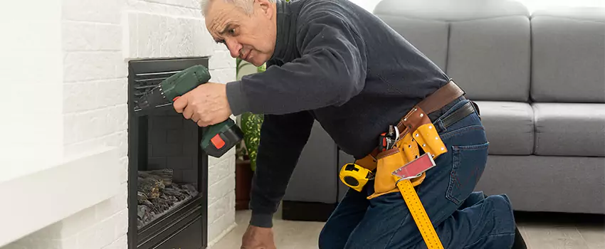 New Indoor Fireplace Installation in Belleville, Illinois