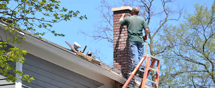 Vinyl and PVC Chimney Flashing Installation in Belleville, IL
